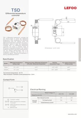 Regolatore di temperatura differenziale TSD
