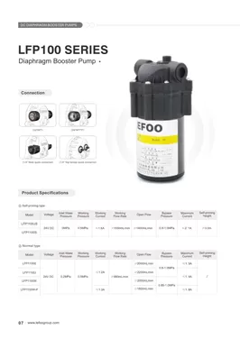 Serie LEFOO 24V 100GPD