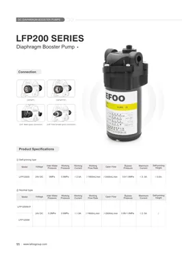 Serie LEFOO 24V 200GPD
