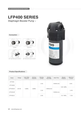 Serie LEFOO 24V 400GPD
