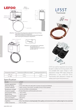 Pressostato LF55T