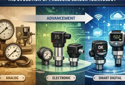 The Evolution of Pressure Sensor Technology: da sistemi digitali analogici a intelligenti